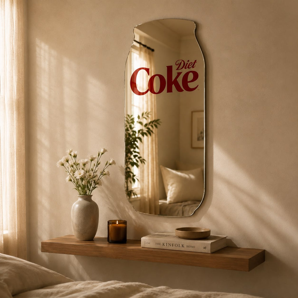 Retro Soda Fabric Mirror