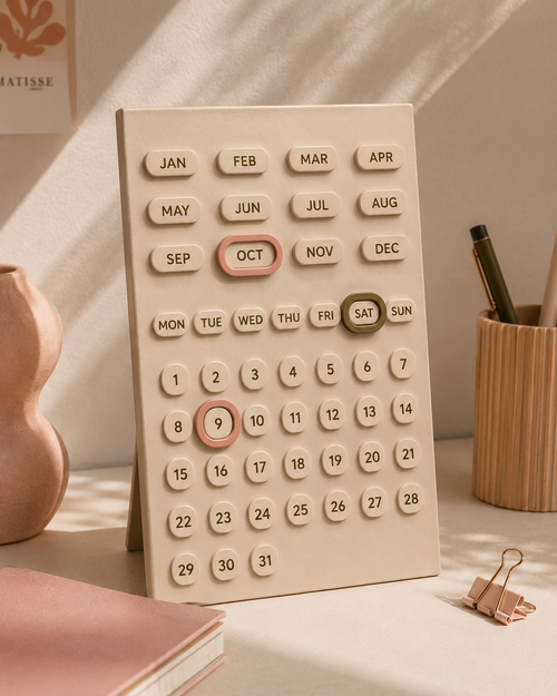 Perpetual Desk Calendar